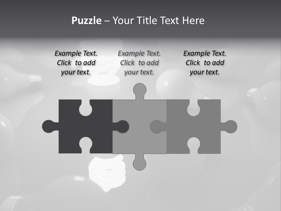 Incandescent Bright Bulb PowerPoint Template