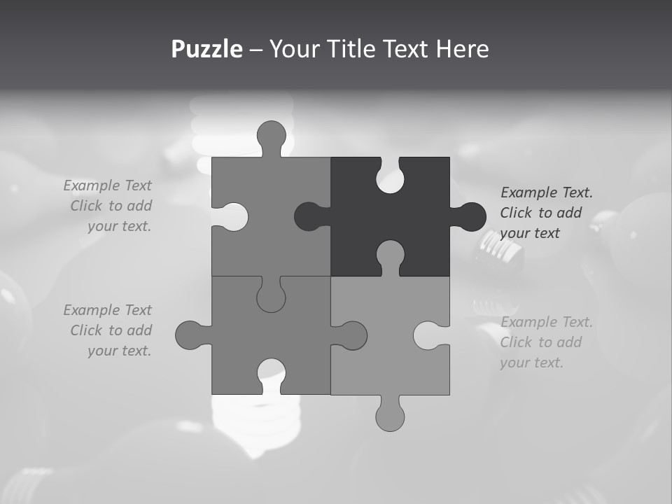 Incandescent Bright Bulb PowerPoint Template