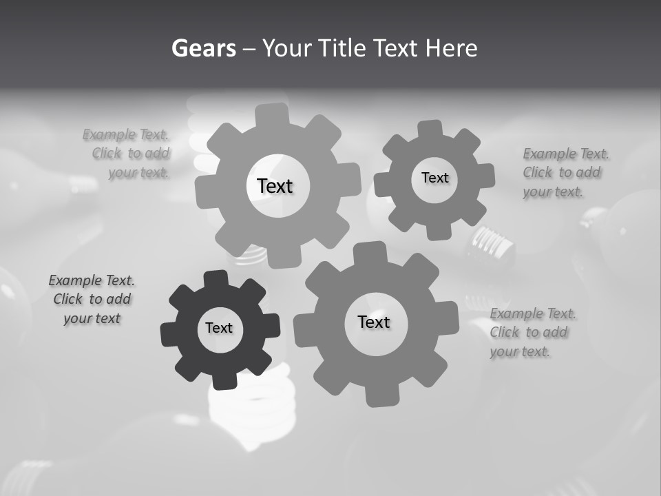 Incandescent Bright Bulb PowerPoint Template