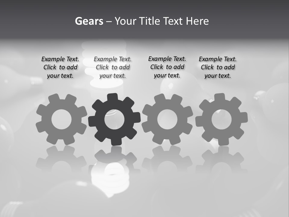 Incandescent Bright Bulb PowerPoint Template