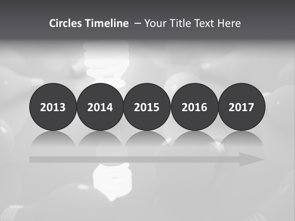 Incandescent Bright Bulb PowerPoint Template