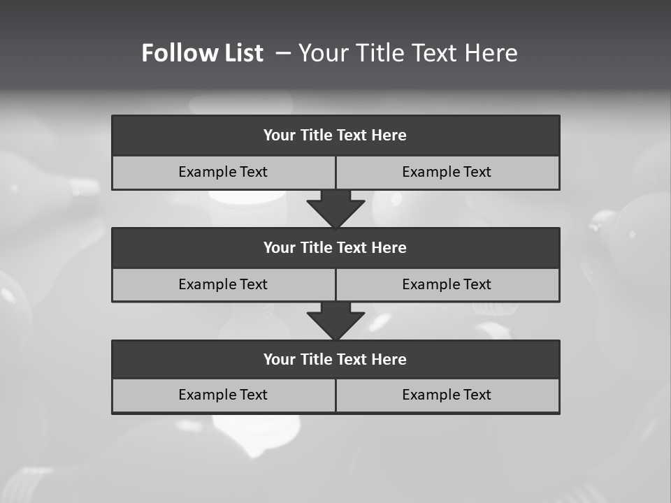 Incandescent Bright Bulb PowerPoint Template