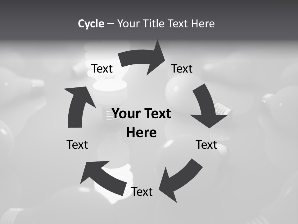 Incandescent Bright Bulb PowerPoint Template