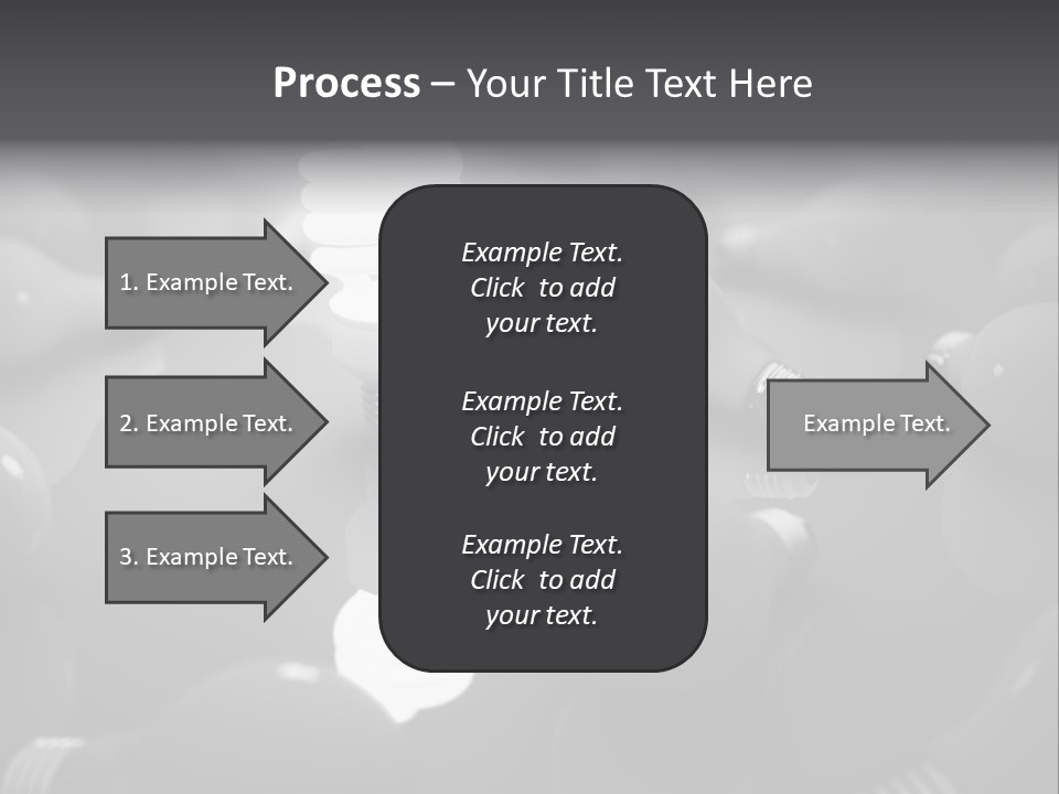 Incandescent Bright Bulb PowerPoint Template