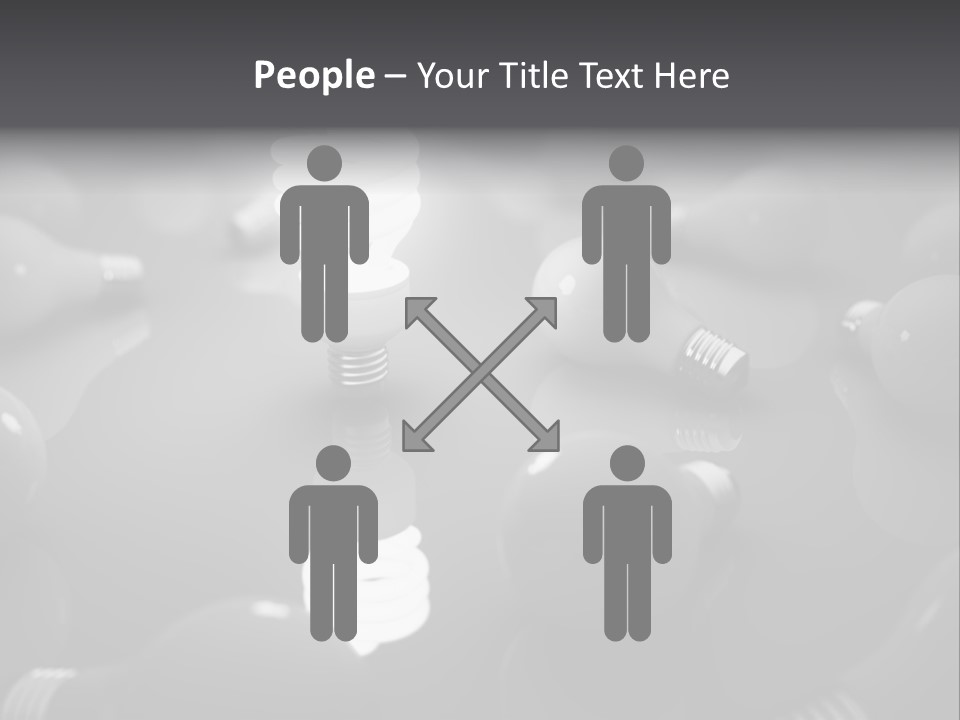 Incandescent Bright Bulb PowerPoint Template