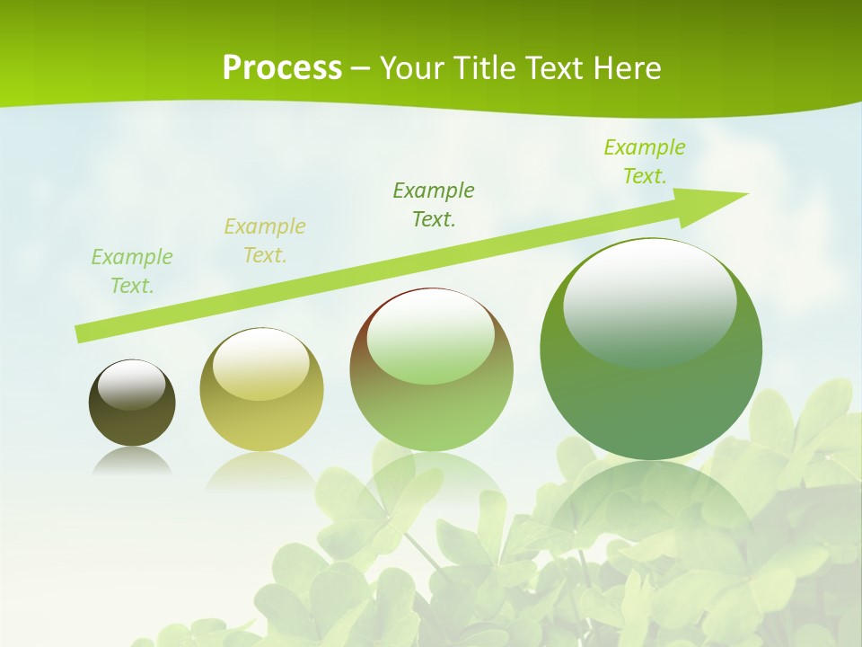 Flora Trefoil Petal PowerPoint Template