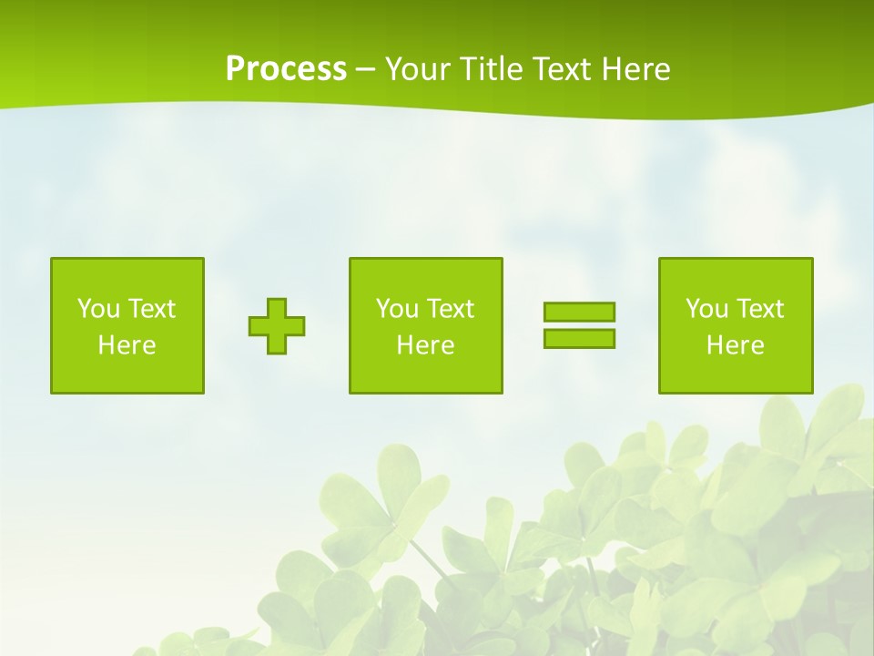 Flora Trefoil Petal PowerPoint Template