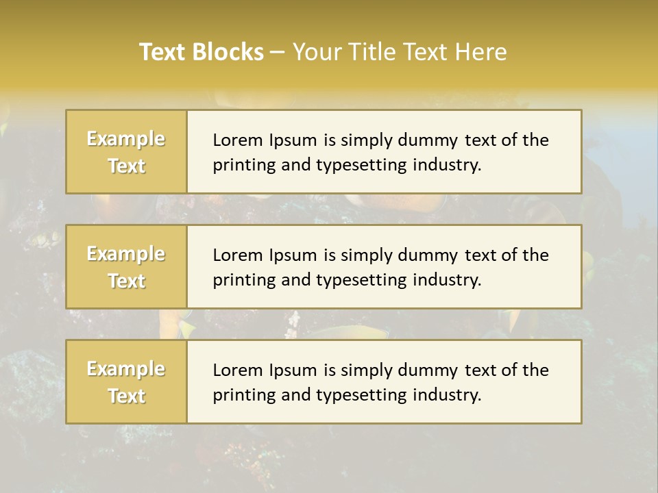 Coral Triangle Environment Coral PowerPoint Template