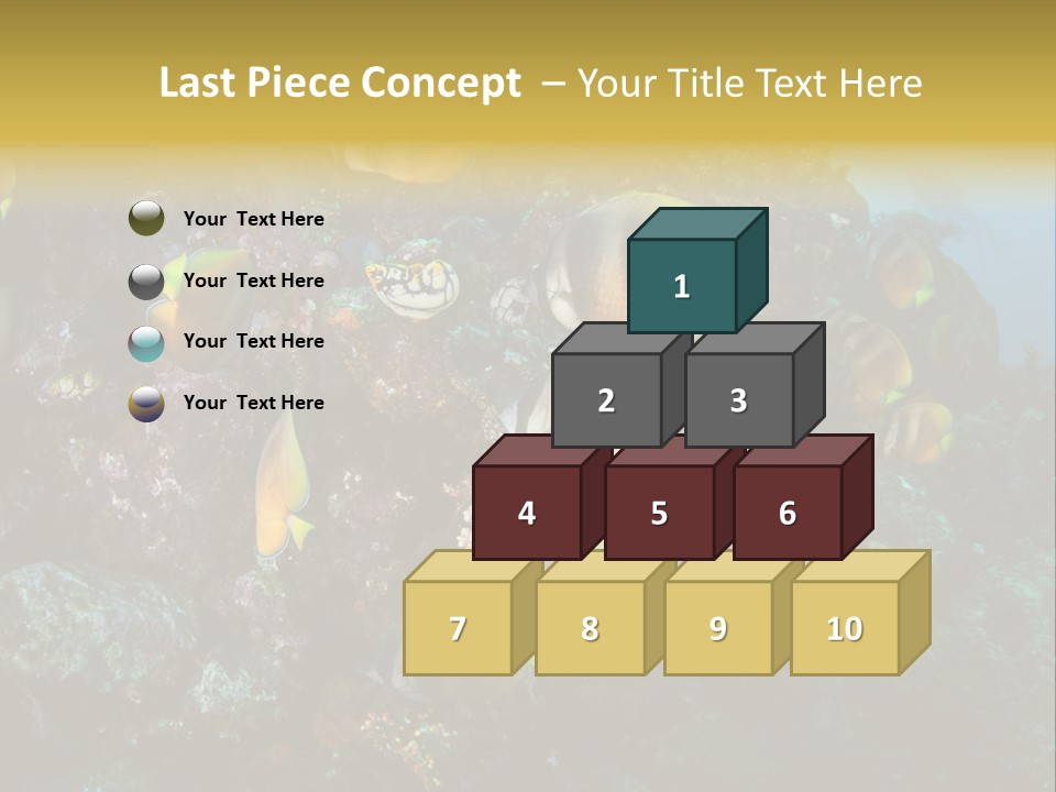 Coral Triangle Environment Coral PowerPoint Template