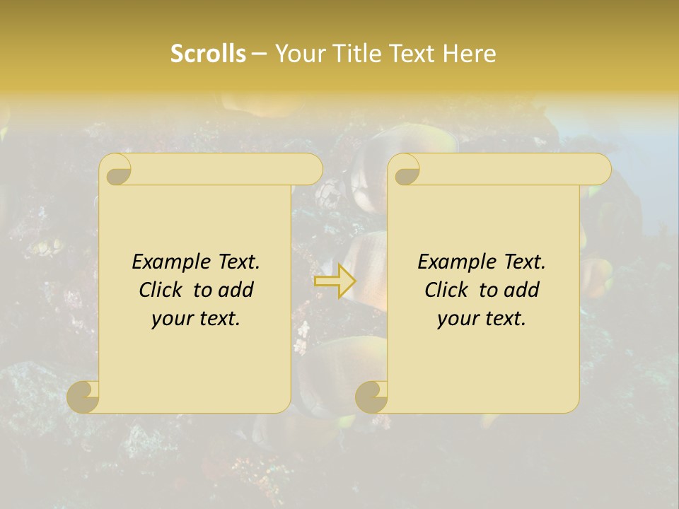 Coral Triangle Environment Coral PowerPoint Template
