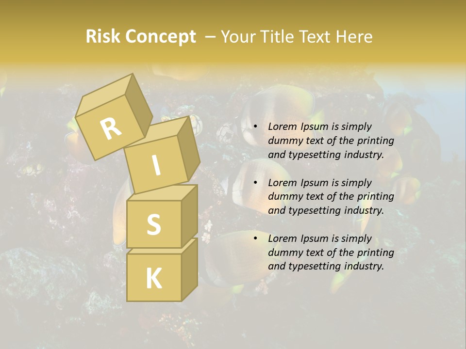 Coral Triangle Environment Coral PowerPoint Template