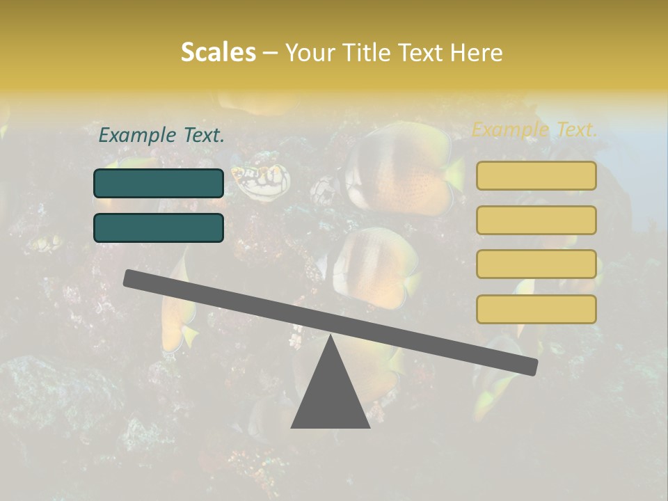 Coral Triangle Environment Coral PowerPoint Template