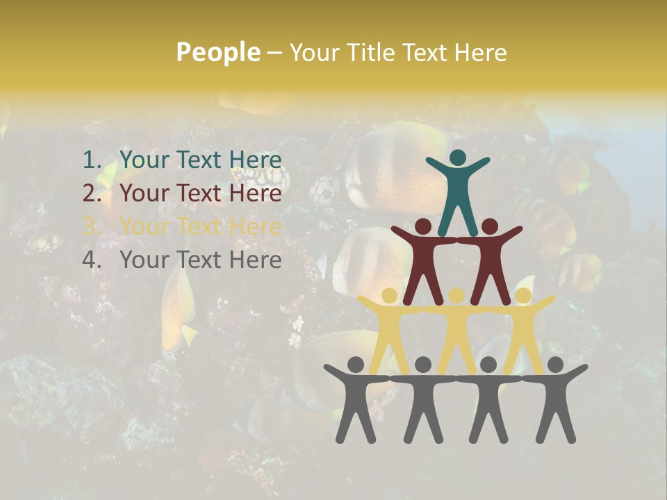 Coral Triangle Environment Coral PowerPoint Template