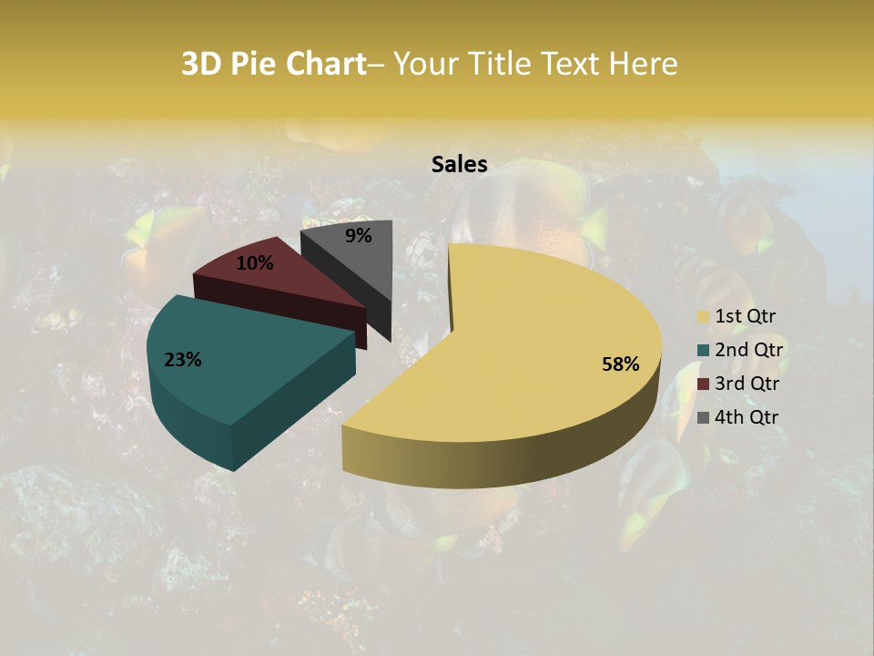 Coral Triangle Environment Coral PowerPoint Template