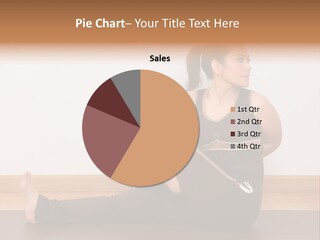 Yoga Slim Stress PowerPoint Template