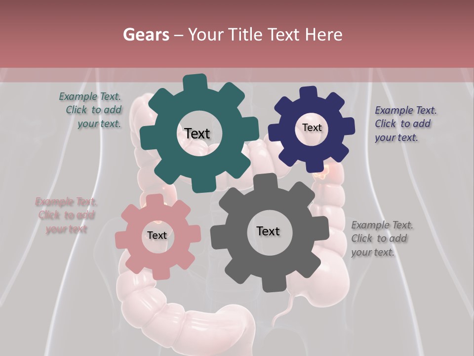 Vitals Digestive Tumor PowerPoint Template