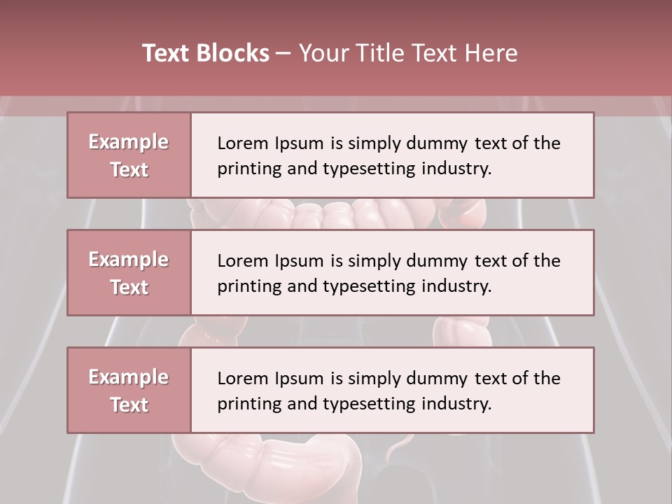 Vitals Digestive Tumor PowerPoint Template