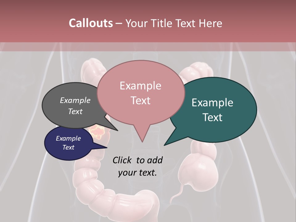 Vitals Digestive Tumor PowerPoint Template
