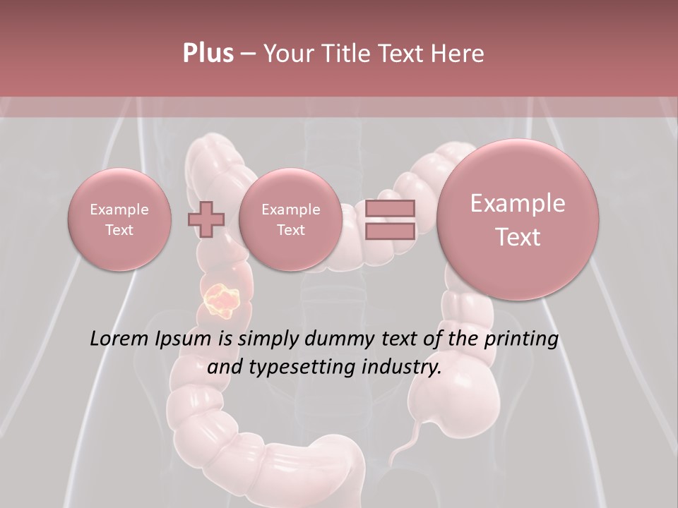 Vitals Digestive Tumor PowerPoint Template