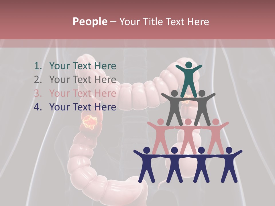 Vitals Digestive Tumor PowerPoint Template