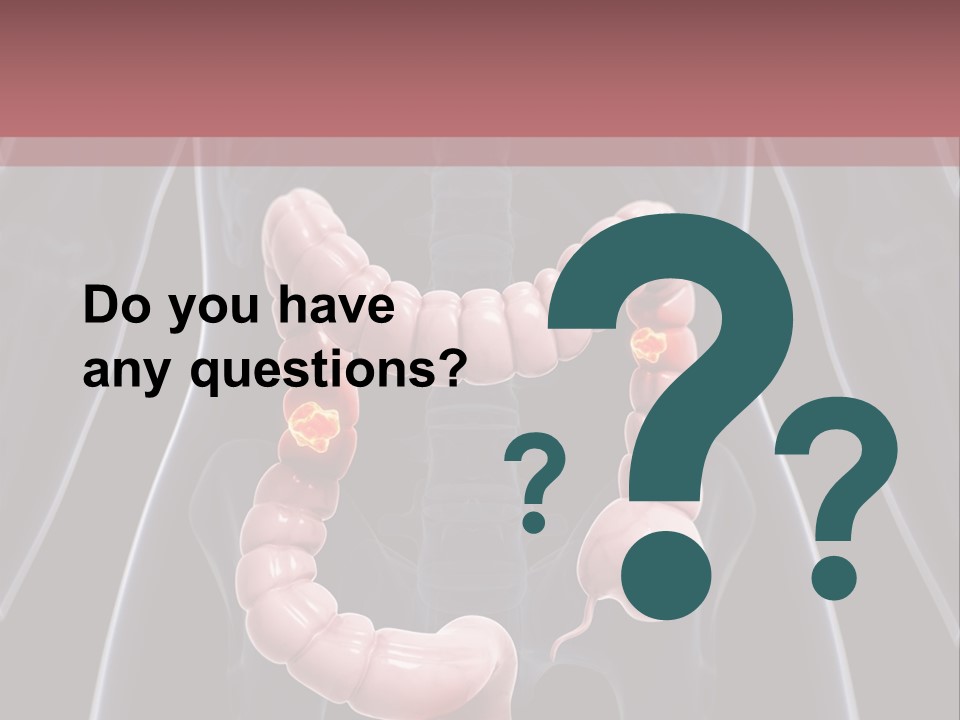 Vitals Digestive Tumor PowerPoint Template