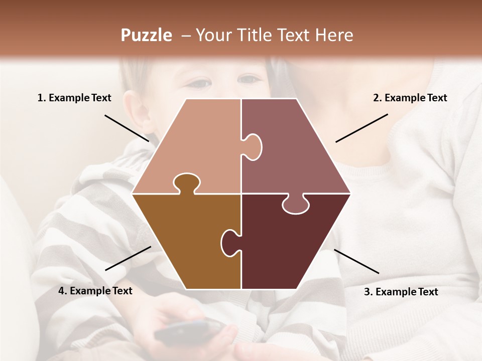 Young Sitting Care PowerPoint Template