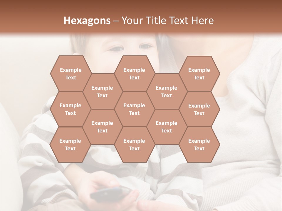 Young Sitting Care PowerPoint Template