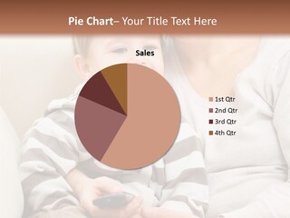 Young Sitting Care PowerPoint Template