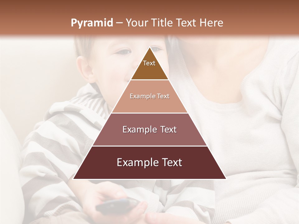 Young Sitting Care PowerPoint Template