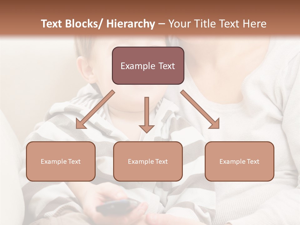Young Sitting Care PowerPoint Template