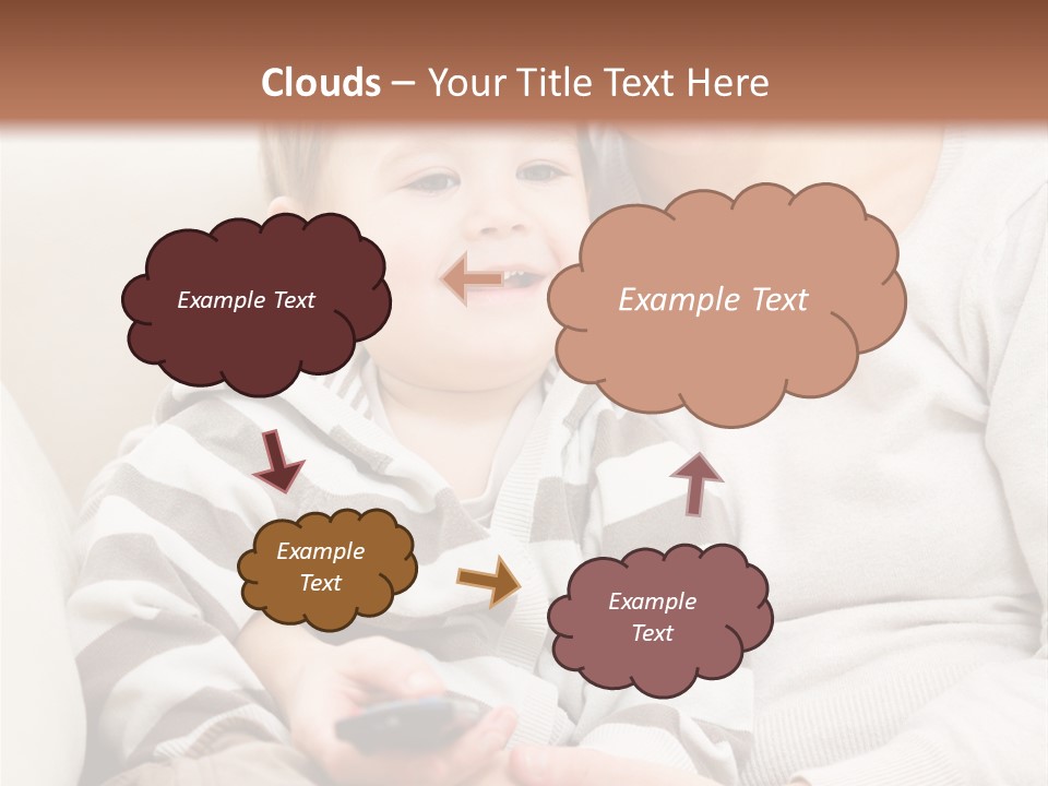 Young Sitting Care PowerPoint Template