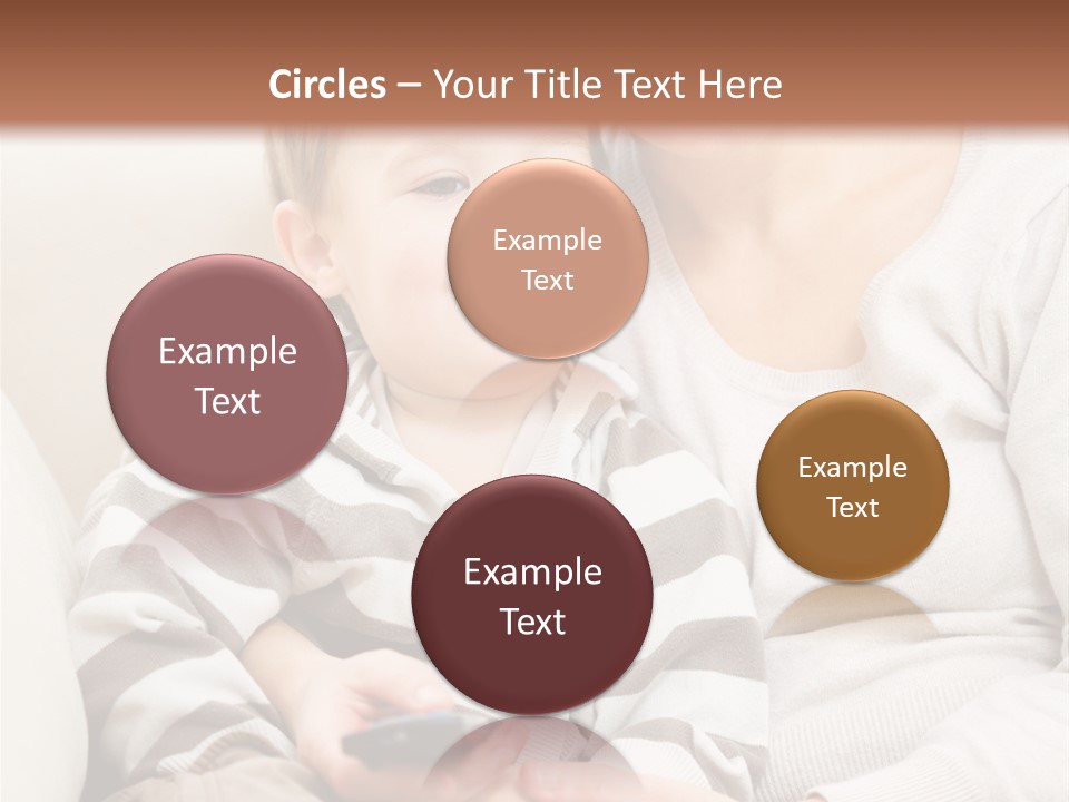 Young Sitting Care PowerPoint Template