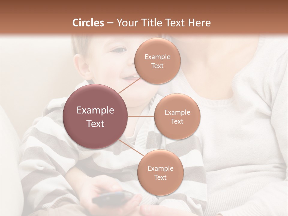 Young Sitting Care PowerPoint Template