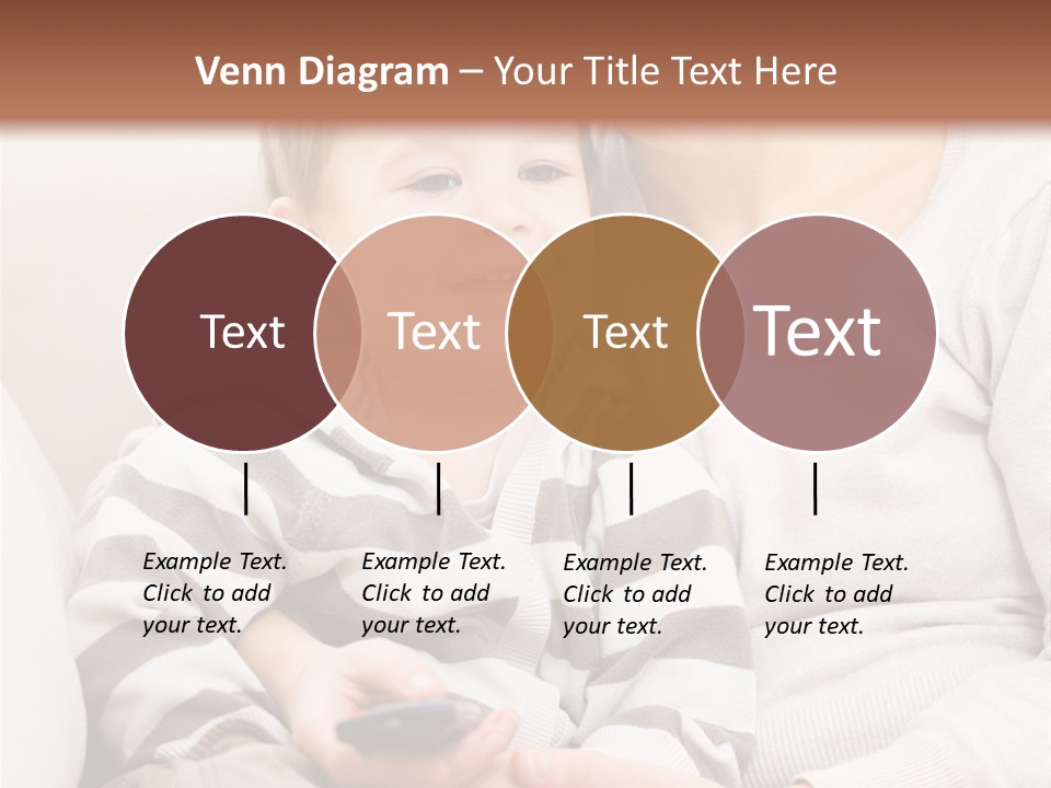 Young Sitting Care PowerPoint Template