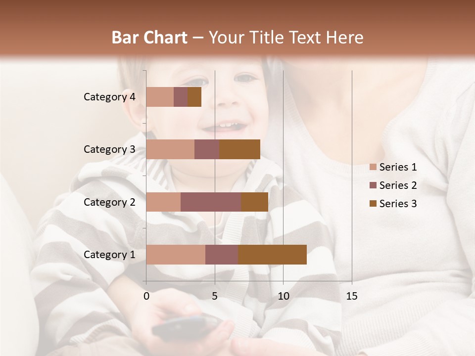 Young Sitting Care PowerPoint Template