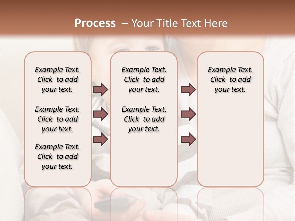 Young Sitting Care PowerPoint Template