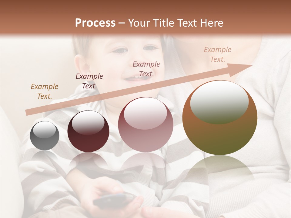 Young Sitting Care PowerPoint Template