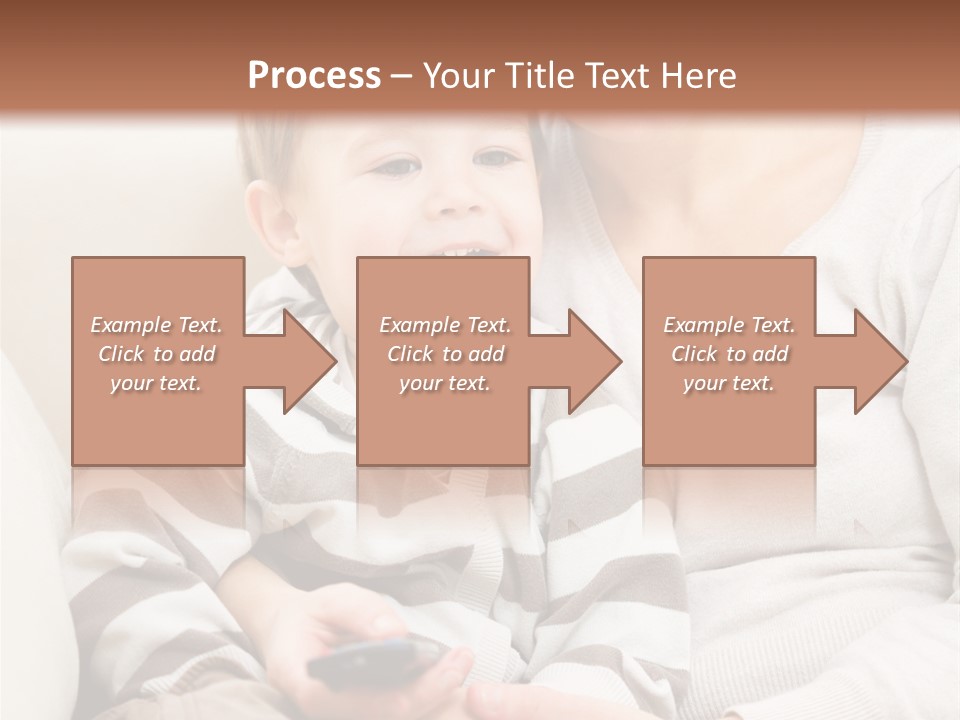 Young Sitting Care PowerPoint Template