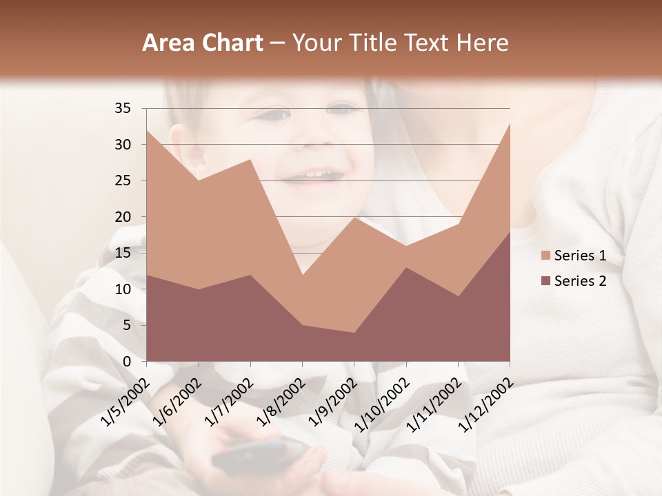 Young Sitting Care PowerPoint Template