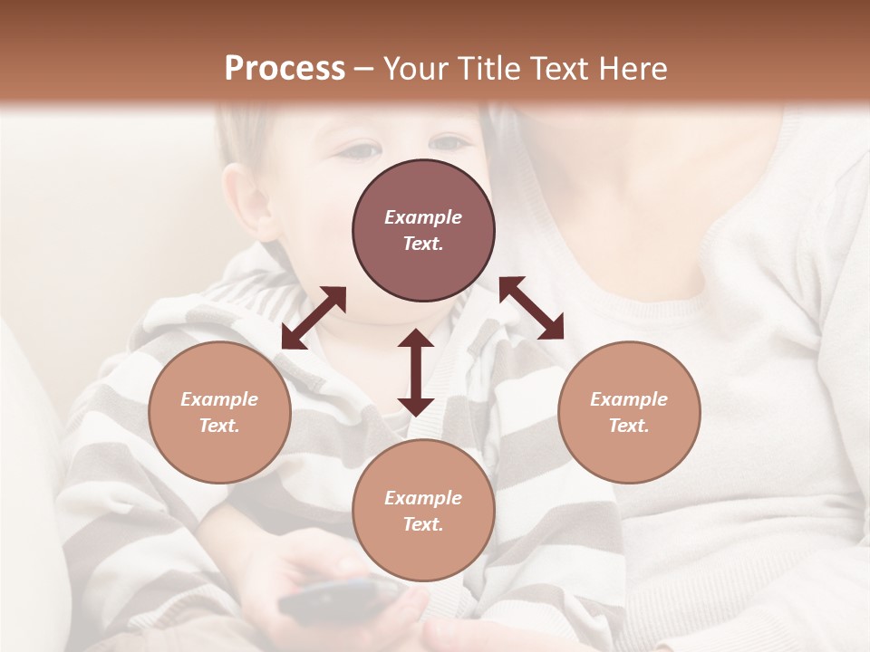 Young Sitting Care PowerPoint Template