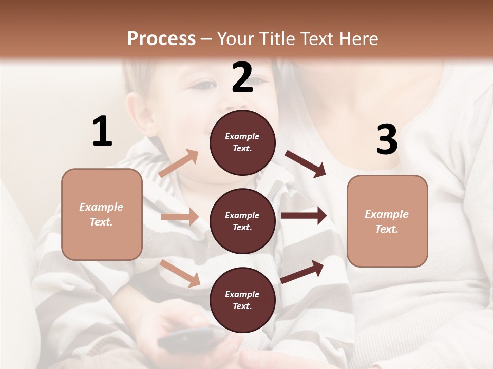 Young Sitting Care PowerPoint Template