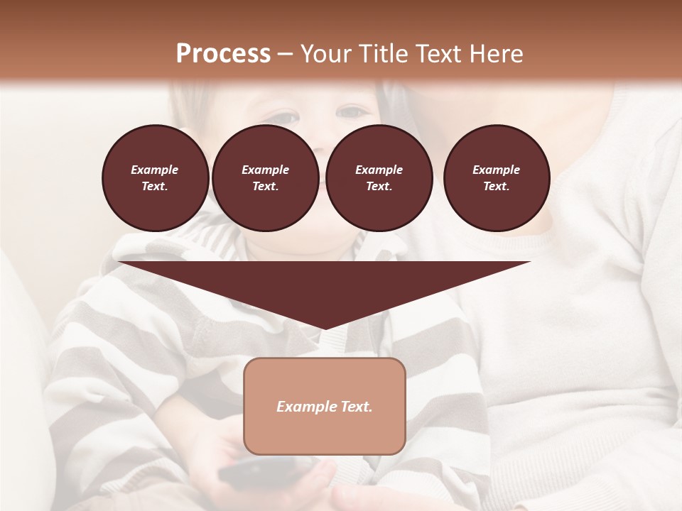 Young Sitting Care PowerPoint Template