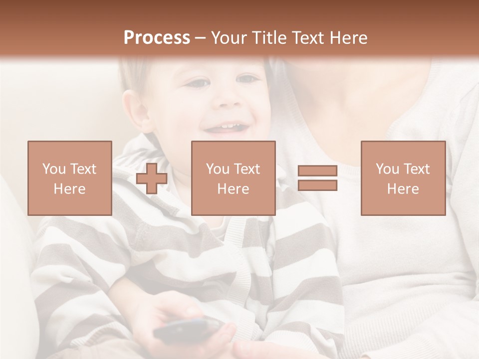 Young Sitting Care PowerPoint Template