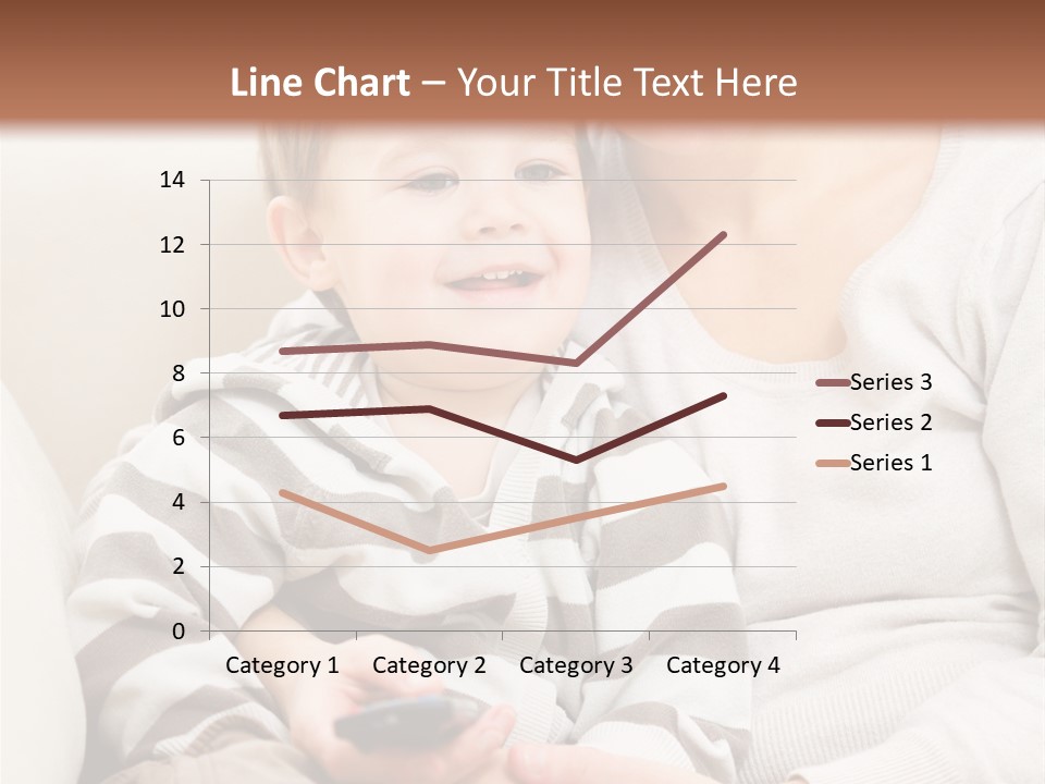 Young Sitting Care PowerPoint Template