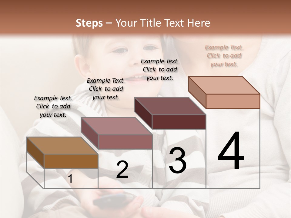 Young Sitting Care PowerPoint Template