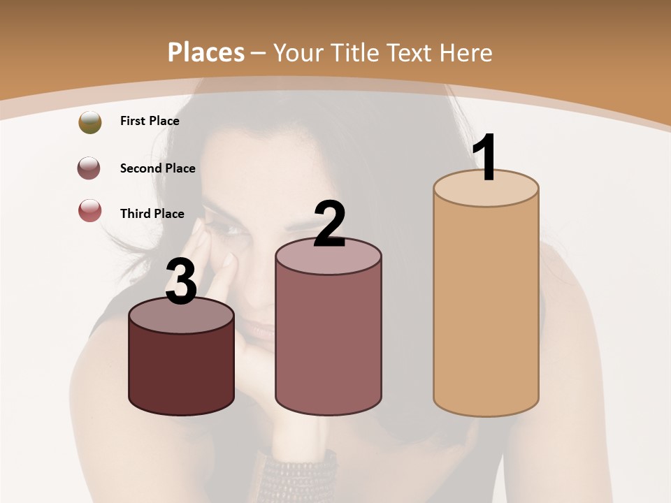 Youthful Sit Thinking PowerPoint Template