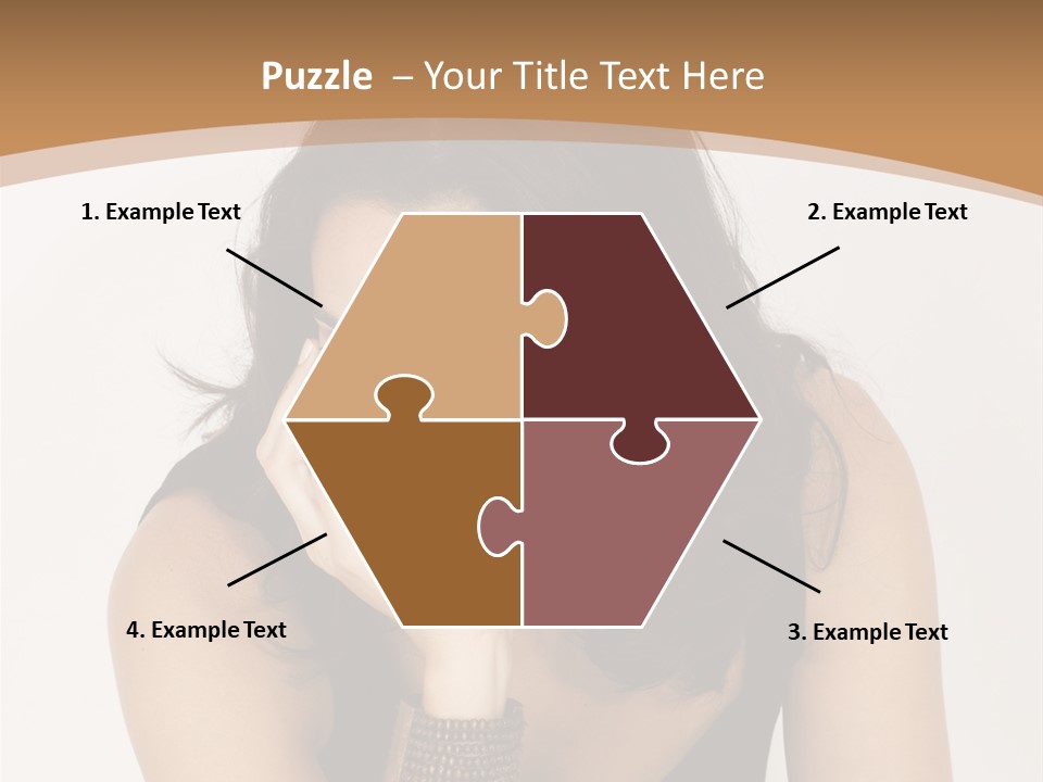 Youthful Sit Thinking PowerPoint Template