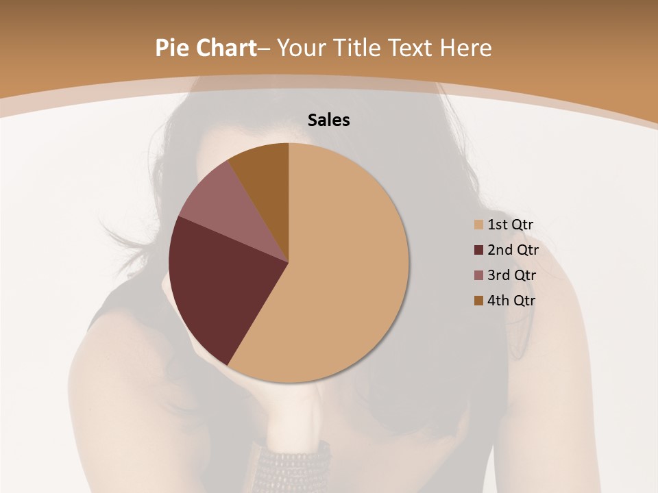 Youthful Sit Thinking PowerPoint Template