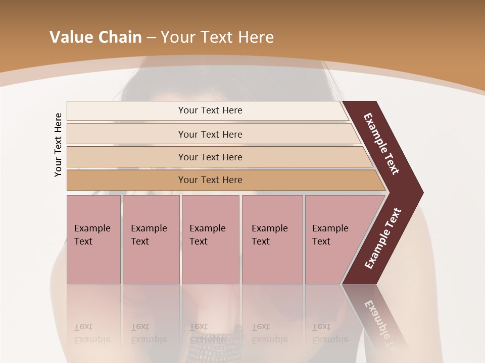 Youthful Sit Thinking PowerPoint Template