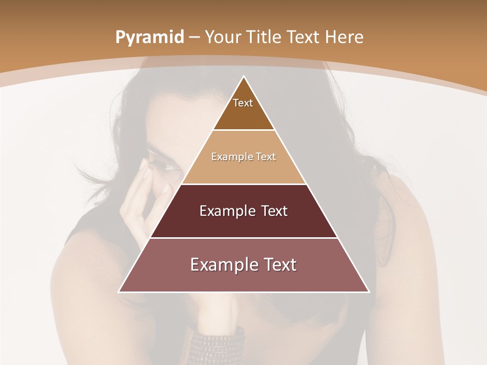 Youthful Sit Thinking PowerPoint Template